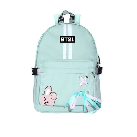 Bts Bt21 Concept Character Backpack 24 Types Bts Backpack Handbag