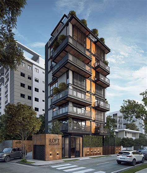 Iloft Residence On Behance Residential Building Design Architecture