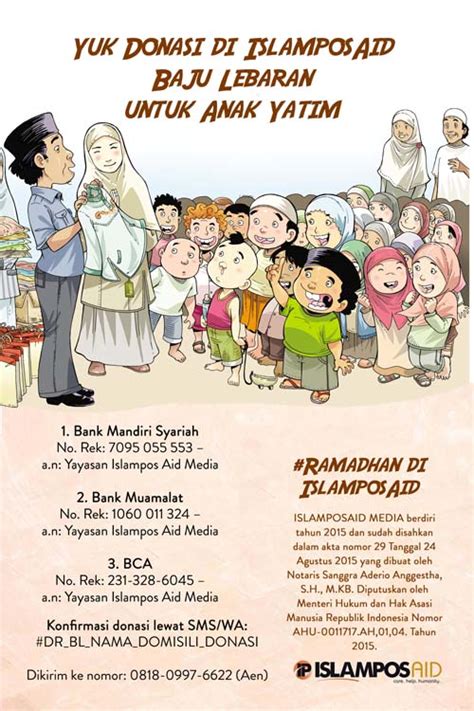 Yuk Donasi Ramadhan Di Islamposaid Berbagi Baju Lebaran Untuk Anak
