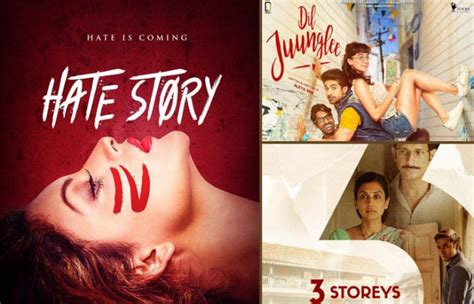 1st Day Collection Prediction Of Hate Story 4 Dil Juunglee And 3 Storeys At Box Office