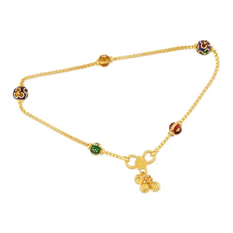 Malabar gold and diamonds is a bis certified indian jewellery group headquartered in kozhikode, kerala, india. Buy Malabar Gold Anklet AN633900 for Women Online ...