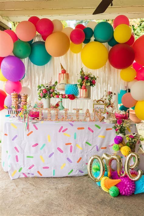 Karas Party Ideas Sprinkles And Ice Cream Birthday Party Karas