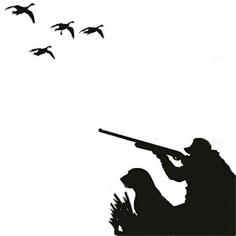 Duck Hunting Clipart Black And White 20 Free Cliparts Download Images