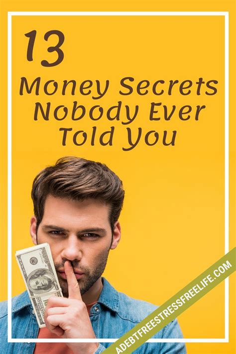 13 Money Secrets Nobody Ever Told You Wealth Building Tips Budgeting Tips Told You So