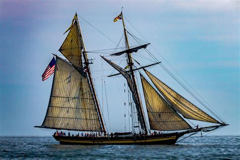 Pride Of Baltimore A Two Masted Schooner Photograph By