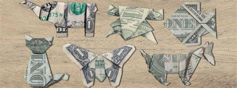 7 Money Origami Animal Tutorials Diy Dollar Bill Origami