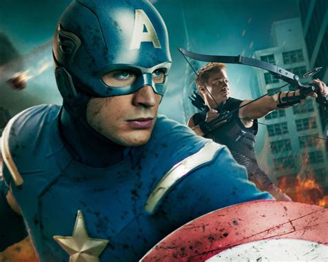 Captain America The Avengers 2012 Hd Wallpapers 1280x1024 Download