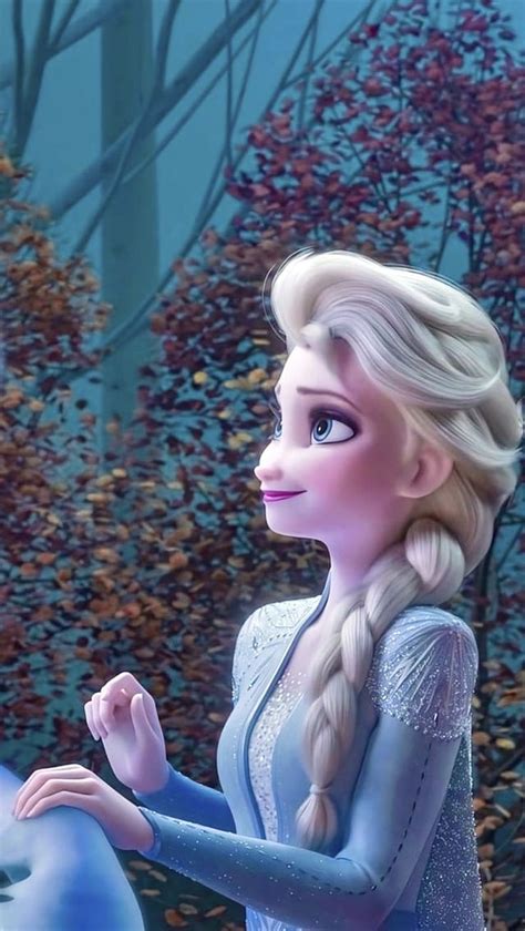Elsa In Christmas Blue Gown Cute Elsa Disney Disney Princess Frozen Frozen 2 Hd Phone