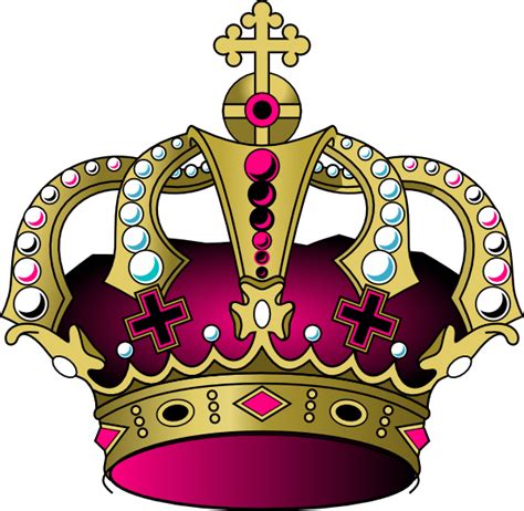 Pink Crown Clip Art At Vector Clip Art Online Royalty Free