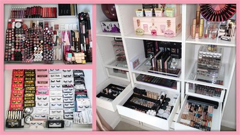 Organizing My Entire Makeup Collection So Satisfying Youtube