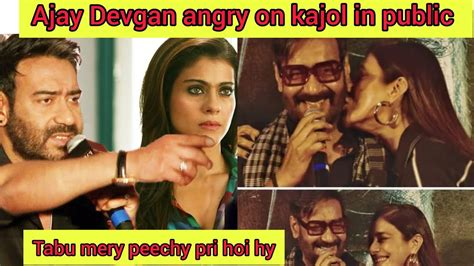 Ajay Devgan Angry Reaction On Kajol And Talking About Tabu And His