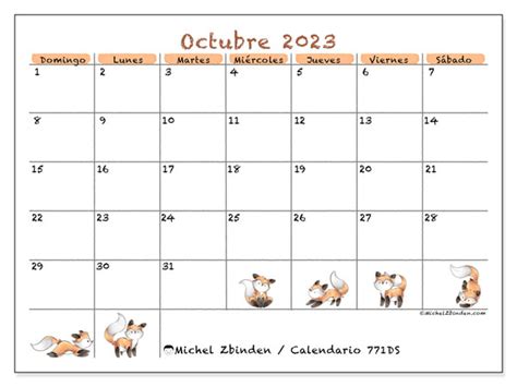 Calendario Octubre De 2023 Para Imprimir 442ds Michel Zbinden Cr Images