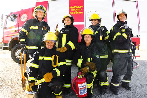 Saluting Women Firefighters At Garden Route District Municipality