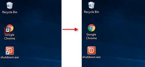 How To Remove Shortcut Arrow On Desktop Icon In Windows 10