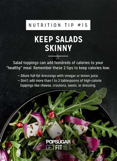 Keep Salads Skinny Best Nutrition Tips Popsugar Fitness Photo 16