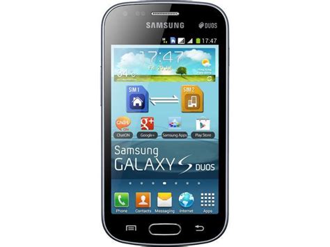 Samsung Galaxy S Duos S7562 3g Unlocked Dual Sim Cell Phone 40 Black