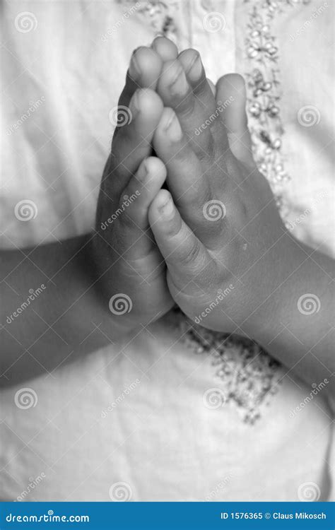 Praying Child Stock Image Image Of Girl Peaceful Prayer 1576365