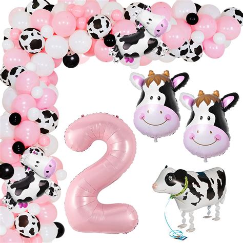 Buy Cow 2nd Birthday Party Supplies For Girl Farm Animal Theme