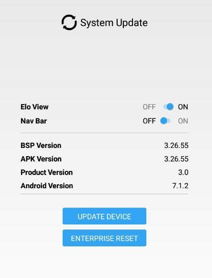 How To Update The Software On Eloview Devices