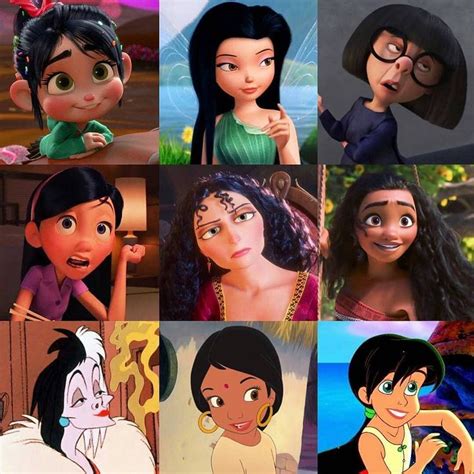 Disney Characters With Black Hair Avdijacordelle