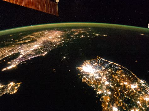 North Korea Shrouded In Darkness In Stunning New Photo From Space