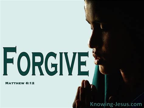 44 Bible Verses About Forgiveness Kjv