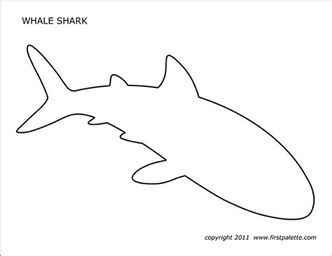 Coloring Pages Of Whale Shark