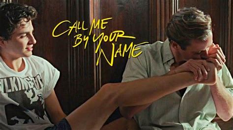 Call Me By Your Name Elio And Oliver Foot Massage Scene Youtube