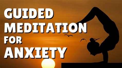 Guided Meditation For Anxiety And Stress 20 Minutes Youtube