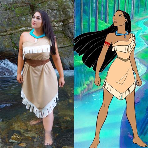 Inspiration And Accessories Diy Pocahontas Halloween Costume Idea Pocahontas Outfit Pocahontas