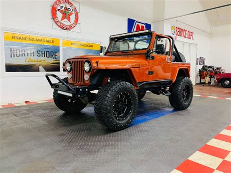 Orange Jeep Cj 7 With 5465 Miles Available Now For Sale Photos