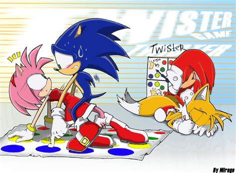 Sonic And Amy In The Game Sonamy Photo 20539974 Fanpop