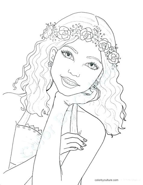 Pretty Coloring Pages For Girls At Free Printable