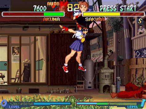 Street Fighter Alpha 2 Sega Saturn