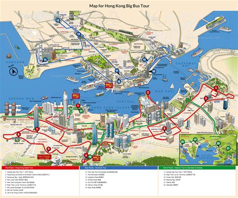 Big Bus Tour Hong Kong Routes Service Hour And Ticket Price Map
