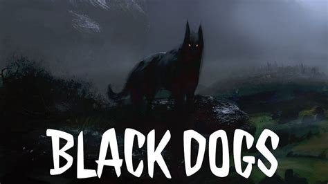 Black Dogs British Mythologyfolklore Mythological Creatures