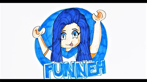 How To Draw Funneh From Roblox Drawing Cartoon Characters Drawings