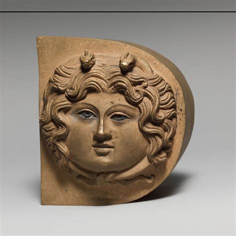 Bronze Finial With The Head Of Medusa Roman The Metropolitan Museum