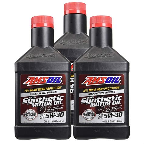 Amsoil Signature Series 5w30 Fully Synthetic Engine Oil 5w 30 1 Us