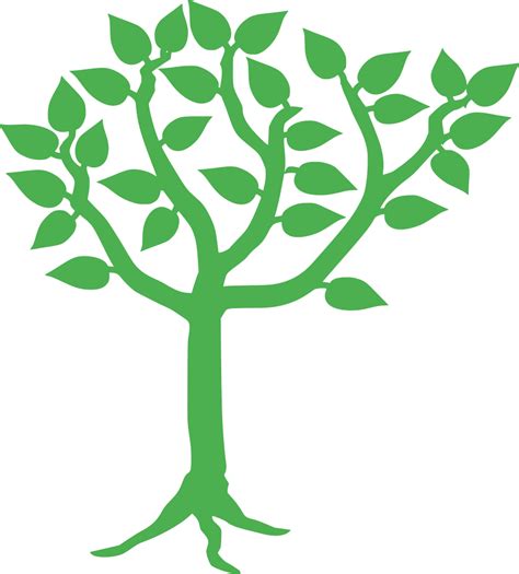 Svg Baum Pflanze Symbol Heraldisch Kostenloses Svg Bild Symbol