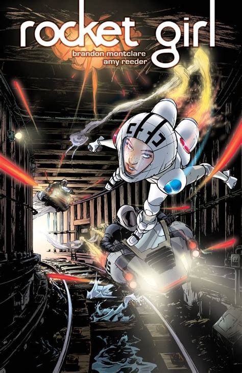 Rocket Girl 4 By Amy Reeder Rocket Girl Comic Book Covers Image Comics