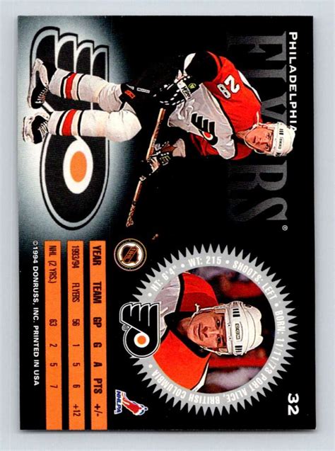 1994 95 Donruss Base Hockey Checklist Ultimate Cards And Coins