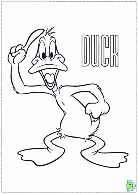 Daffy Duck Coloring Page Coloring Home Ukup