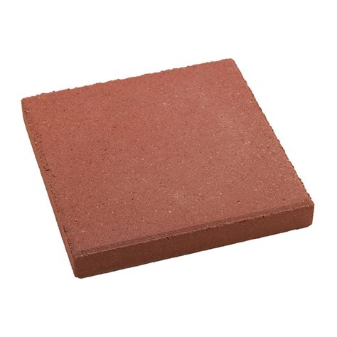 Square 12 In L X 12 In W X 2 In H Concrete Patio Stone In The Pavers