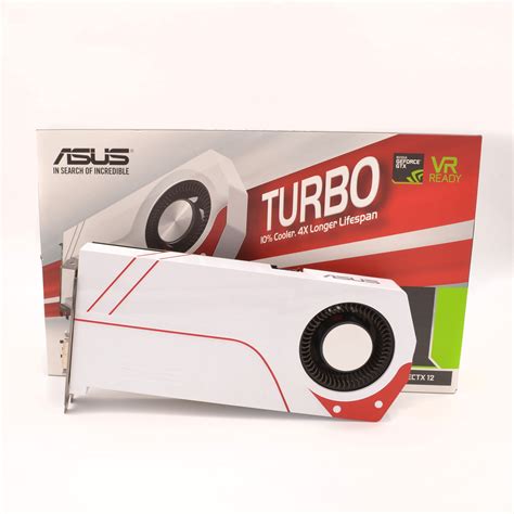 Boxed ASUS Turbo GeForce GTX 1060 3GB GDDR5 White Bits PCs