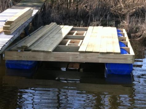 A floating dock system absolutely requires an anchoring system at the end of the dock and every ~30 feet. Homemade Floating Dock Pics Included - The Hull Truth ...