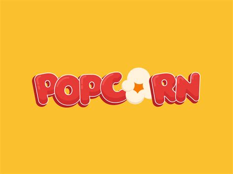 Popcorn Logo Party Logo Movie Logo Cinema Logo Fun Logo Australia