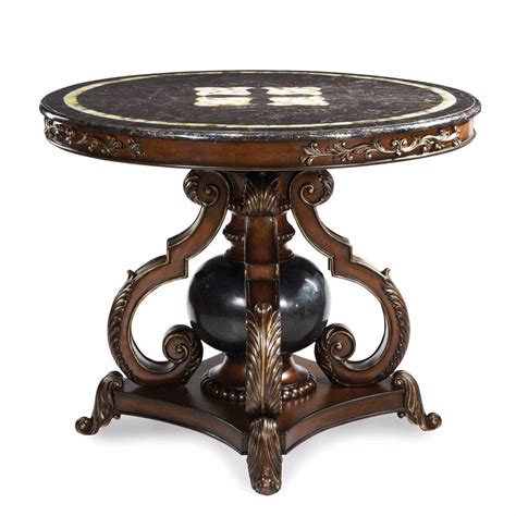 #bilaltech more videoscenter table designs #photo, italian centre table designs, center table designs furniture. Michael Amini Collection Round Center Foyer Room Table Marble Top Furniture #MAMINI #Traditional ...