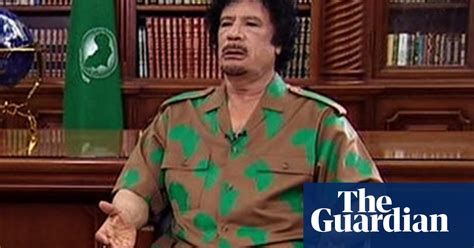 Muammar Gaddafi Praises Libyas Good Relations With Uk Muammar Gaddafi The Guardian