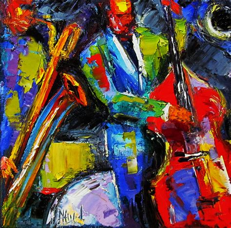 Debra Hurd Original Paintings And Jazz Art Abstract Jazz Painting Art Music Paintings By Debra Hurd